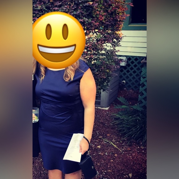 Ralph Lauren Evening Dress, Size 18, Dark Purple - Picture 3 of 3